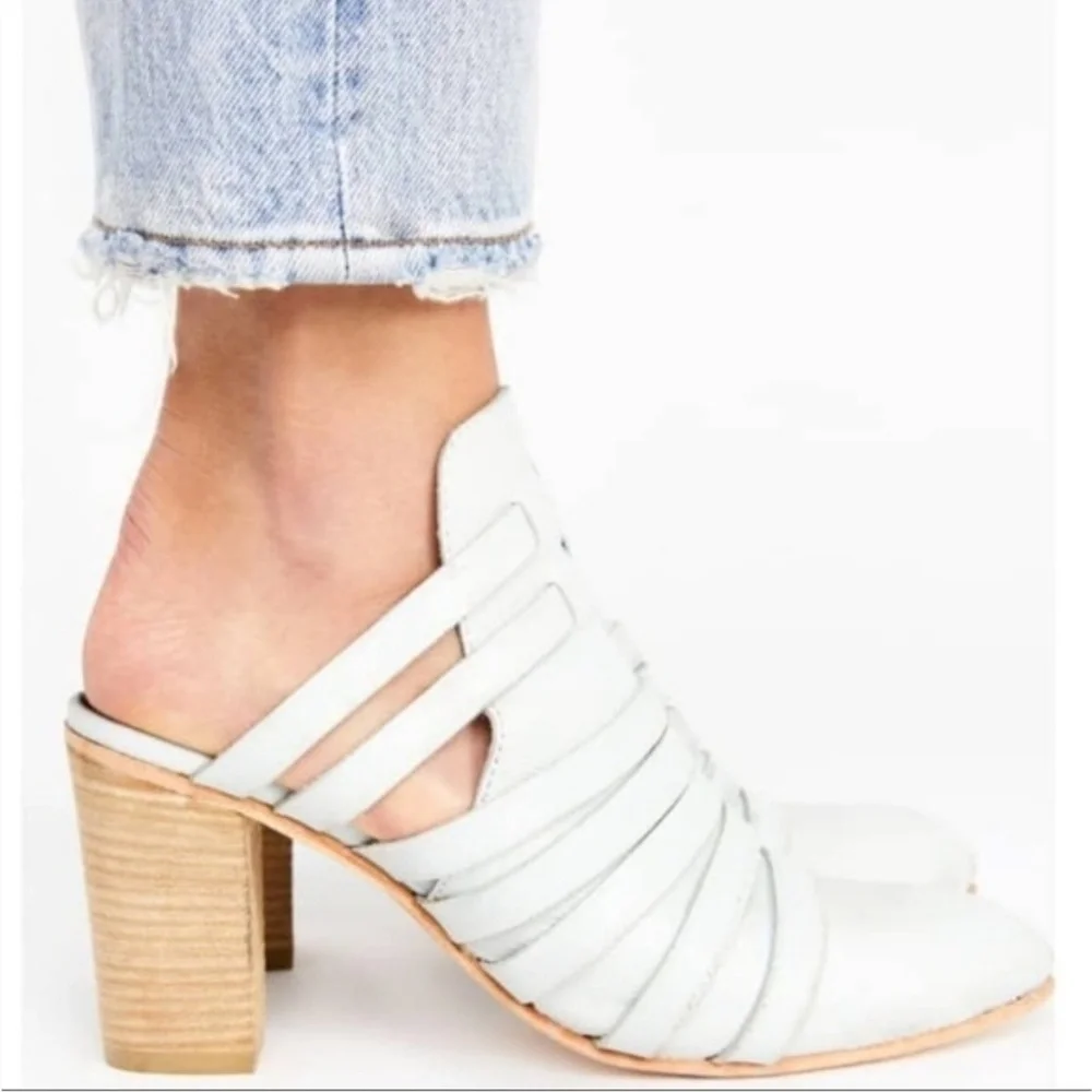 Pretty Baby Blue Free People Mules - Picture 5 of 6